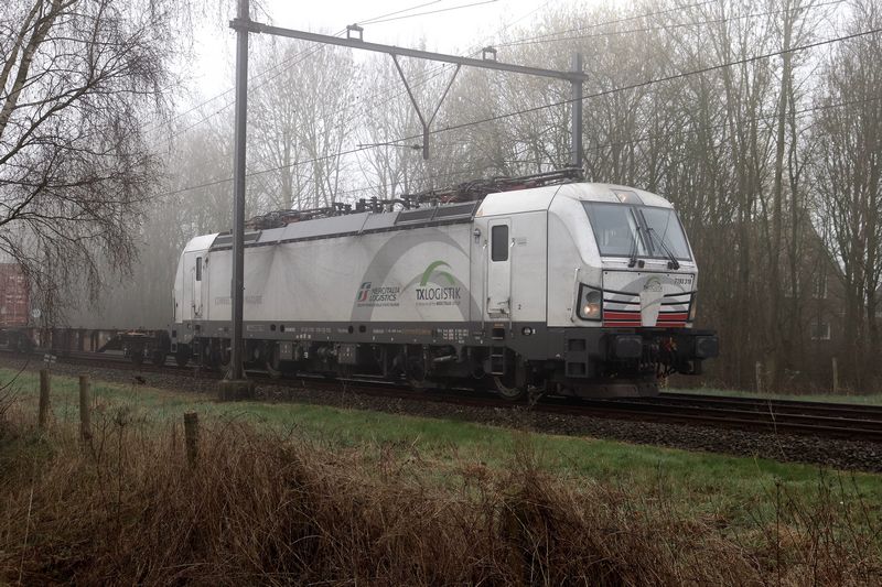 TXL goederentrein gestrand in Zevenaar 